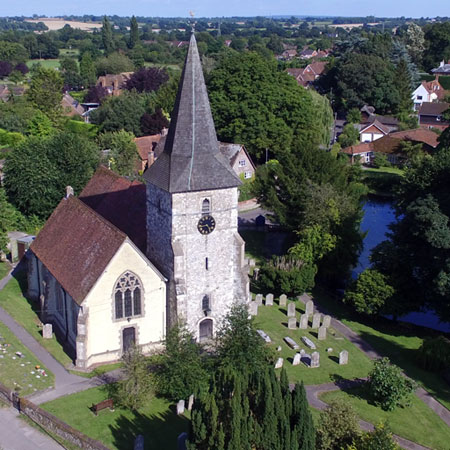 Church Aerial Photography