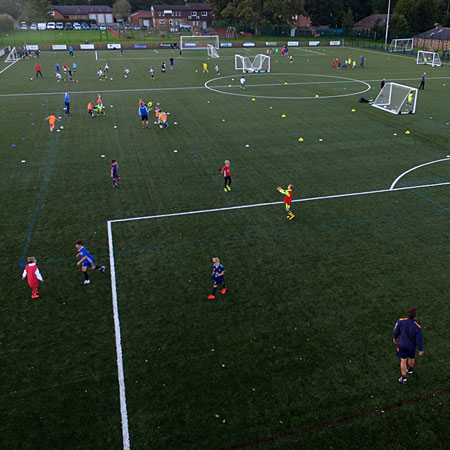 Football Aerial Photography