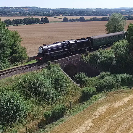 Railway Aerial Photography
