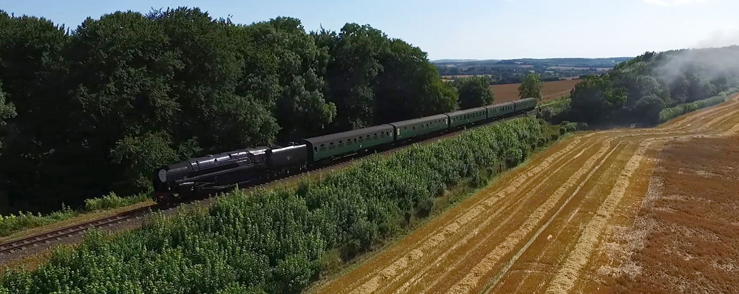 Railway Aerial Photography