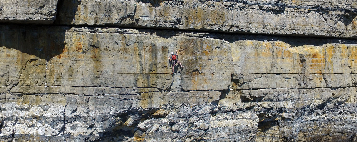 Rock Climbing Aerial Photography